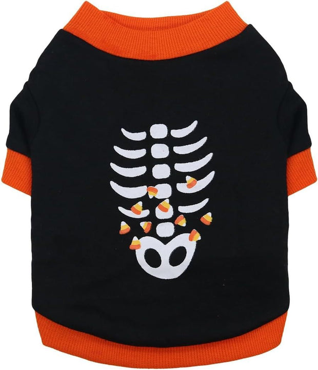 Dog Clothes Cat Shirts Halloween